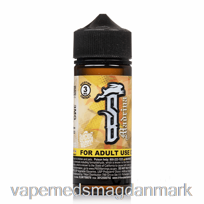 Vape Uden Nikotin Madrina - Selvmordskanin - 120ml 6mg